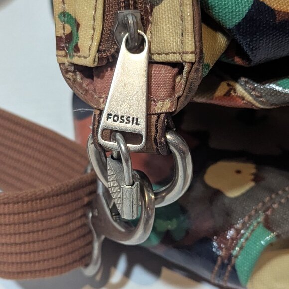 Fossil Key Per Floral Shoulder Bag Vintage Retro Y2K - Picture 9 of 12